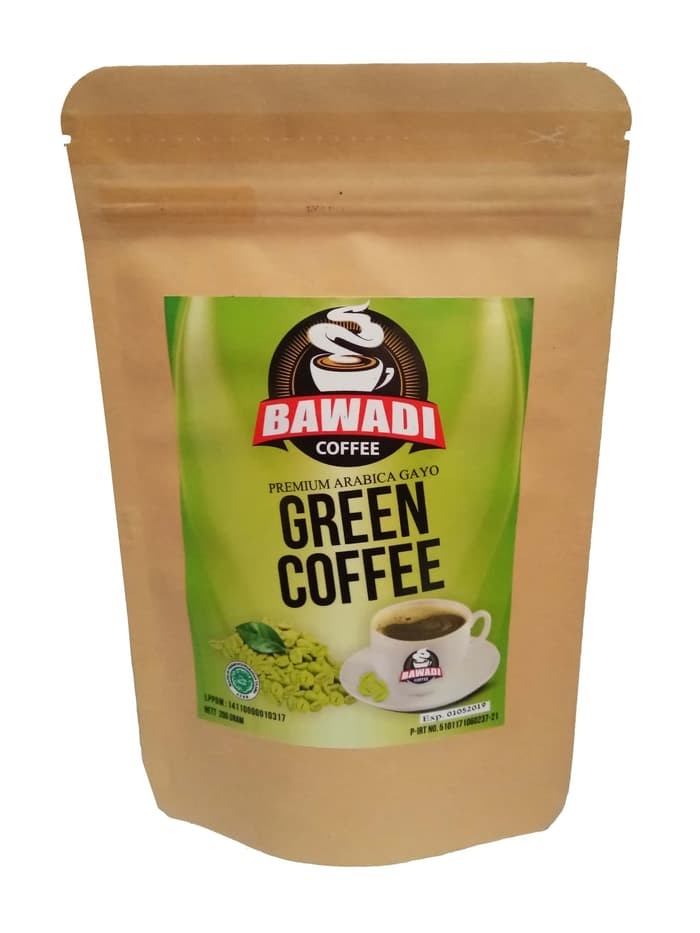 kopi bawadi green coffee 200 Gram